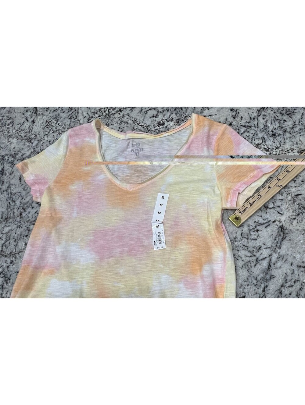 Sonoma SO SS Tie-Dye T-Shirt Size M Pastel Colors Lightweight New - Picture 6 of 7